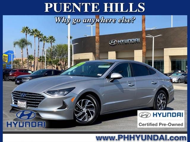 2021 Hyundai Sonata Hybrid Blue