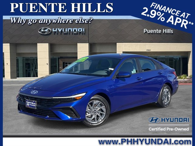 2024 Hyundai Elantra Hybrid Blue