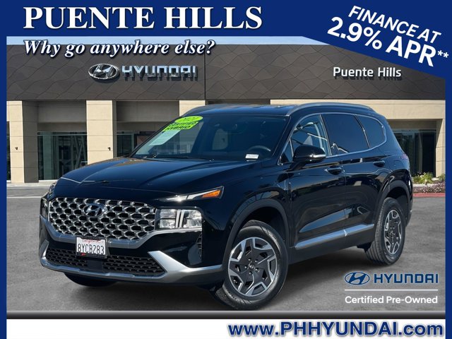 2021 Hyundai Santa Fe Hybrid Blue